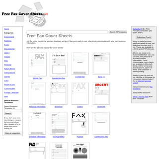 A complete backup of freefaxcoversheets.net