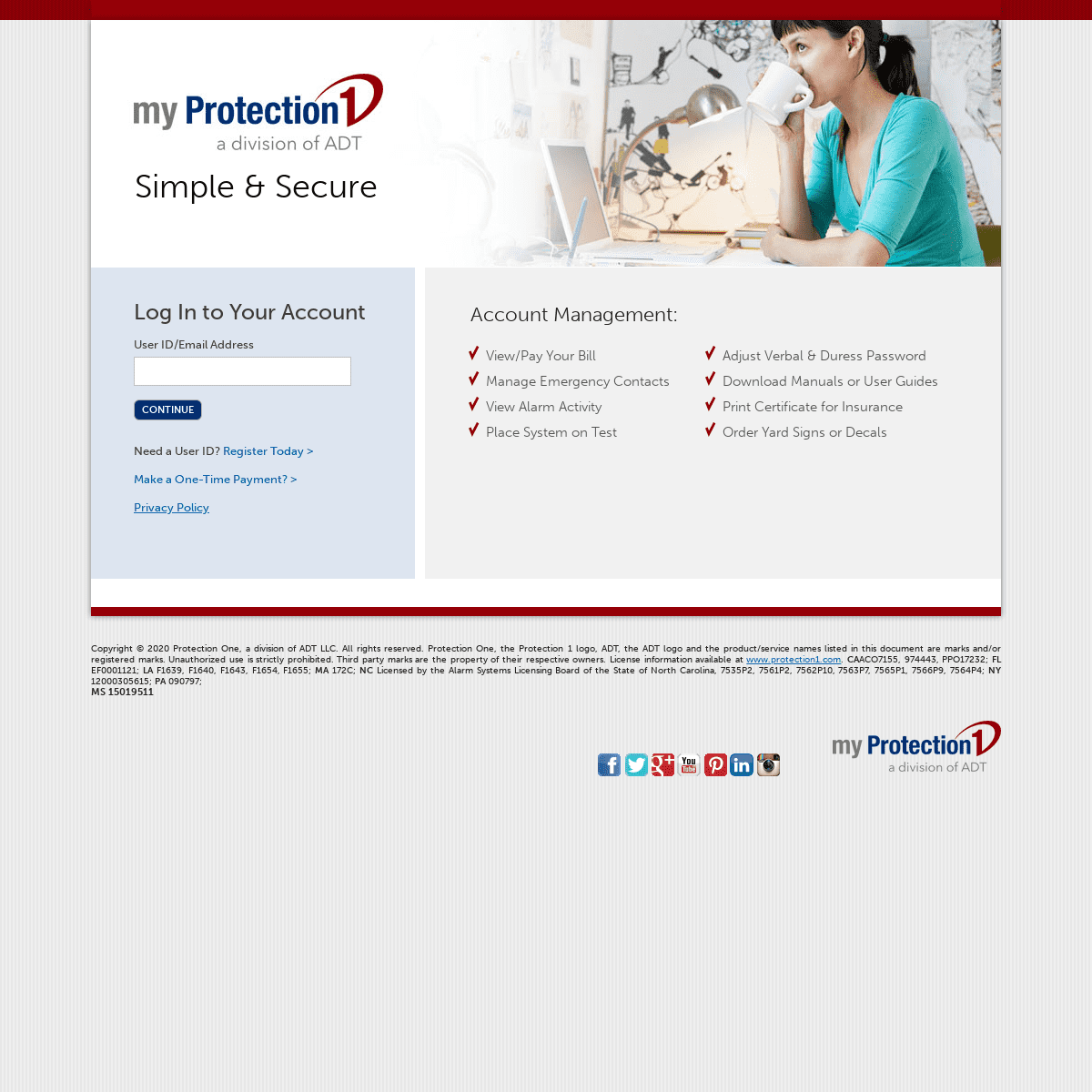 A complete backup of myprotection1.com