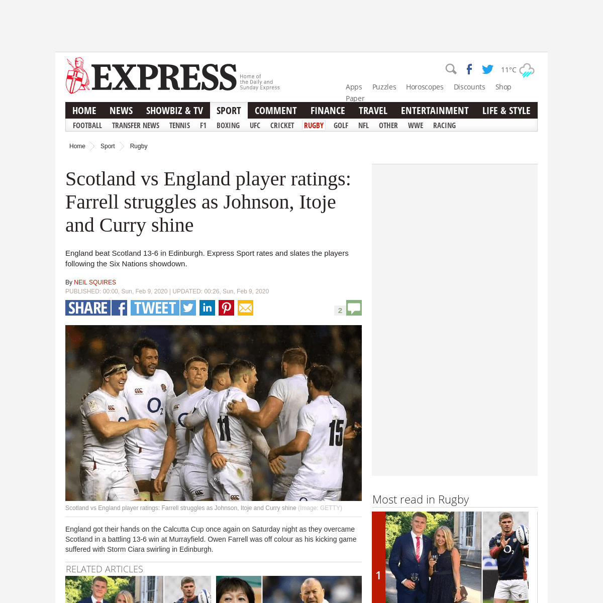 A complete backup of www.express.co.uk/sport/rugby-union/1239783/Scotland-vs-England-player-ratings-Six-Nations-Tom-Farrell-Calc