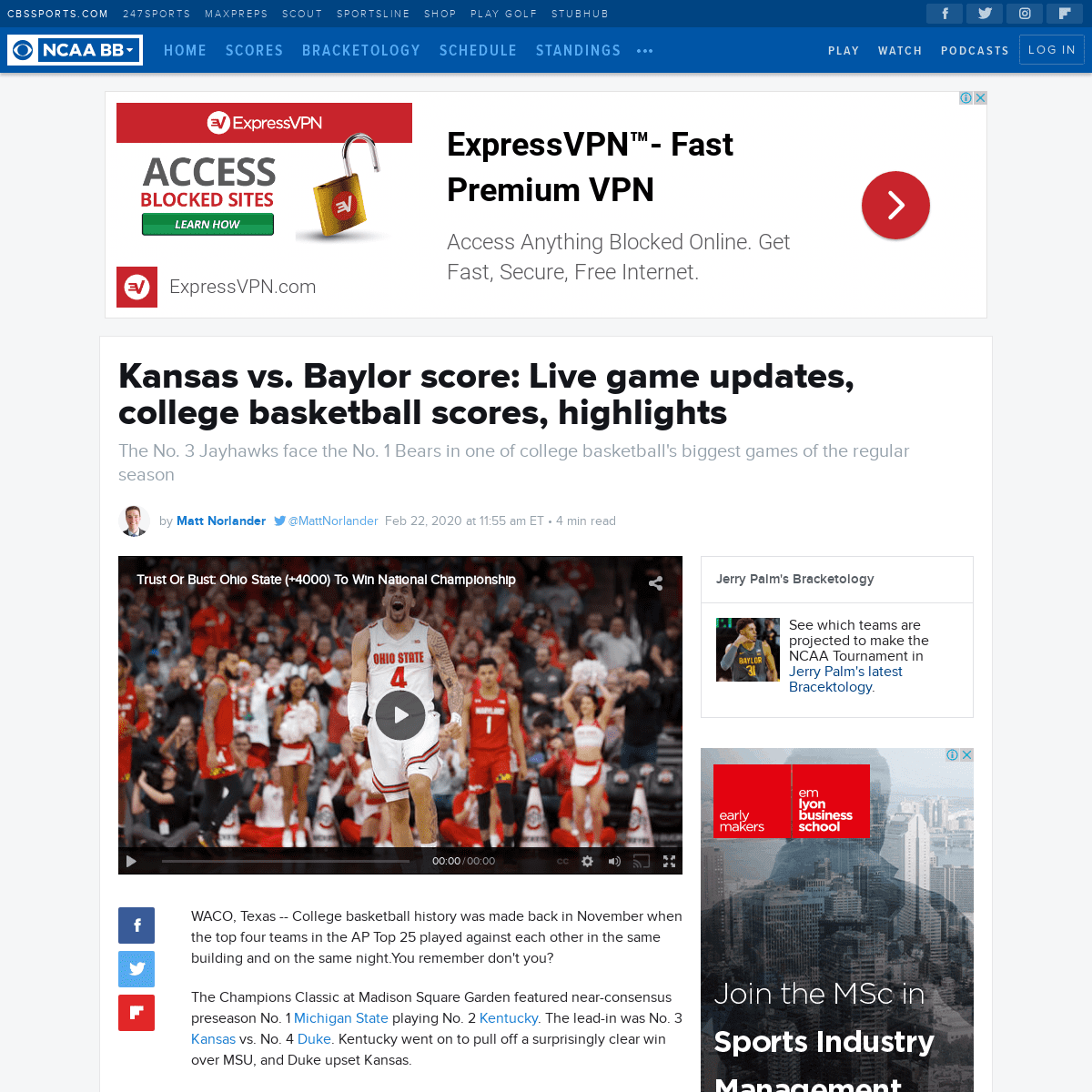A complete backup of www.cbssports.com/college-basketball/news/kansas-vs-baylor-score-live-game-updates-college-basketball-score