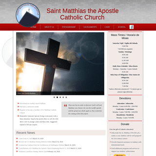 A complete backup of stmatthias.org