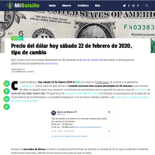 A complete backup of www.mibolsillo.com/noticias/Precio-del-dolar-hoy-sabado-22-de-febrero-de-2020-tipo-de-cambio-20200222-0001.