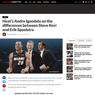 A complete backup of clutchpoints.com/heat-news-andre-iguodala-on-the-differences-between-steve-kerr-and-erik-spoelstra/