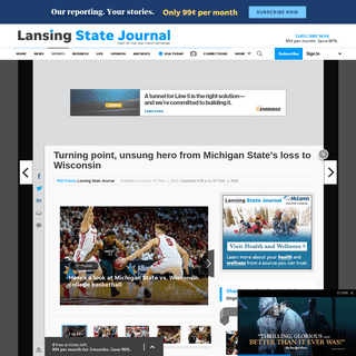 A complete backup of www.lansingstatejournal.com/story/sports/college/msu/mens-basketball/2020/02/01/michigan-state-wisconsin-ba