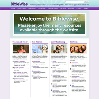 A complete backup of biblewise.com