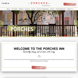 The Porches Inn - Berkshires Hotels - Hotels Near MASS MoCA