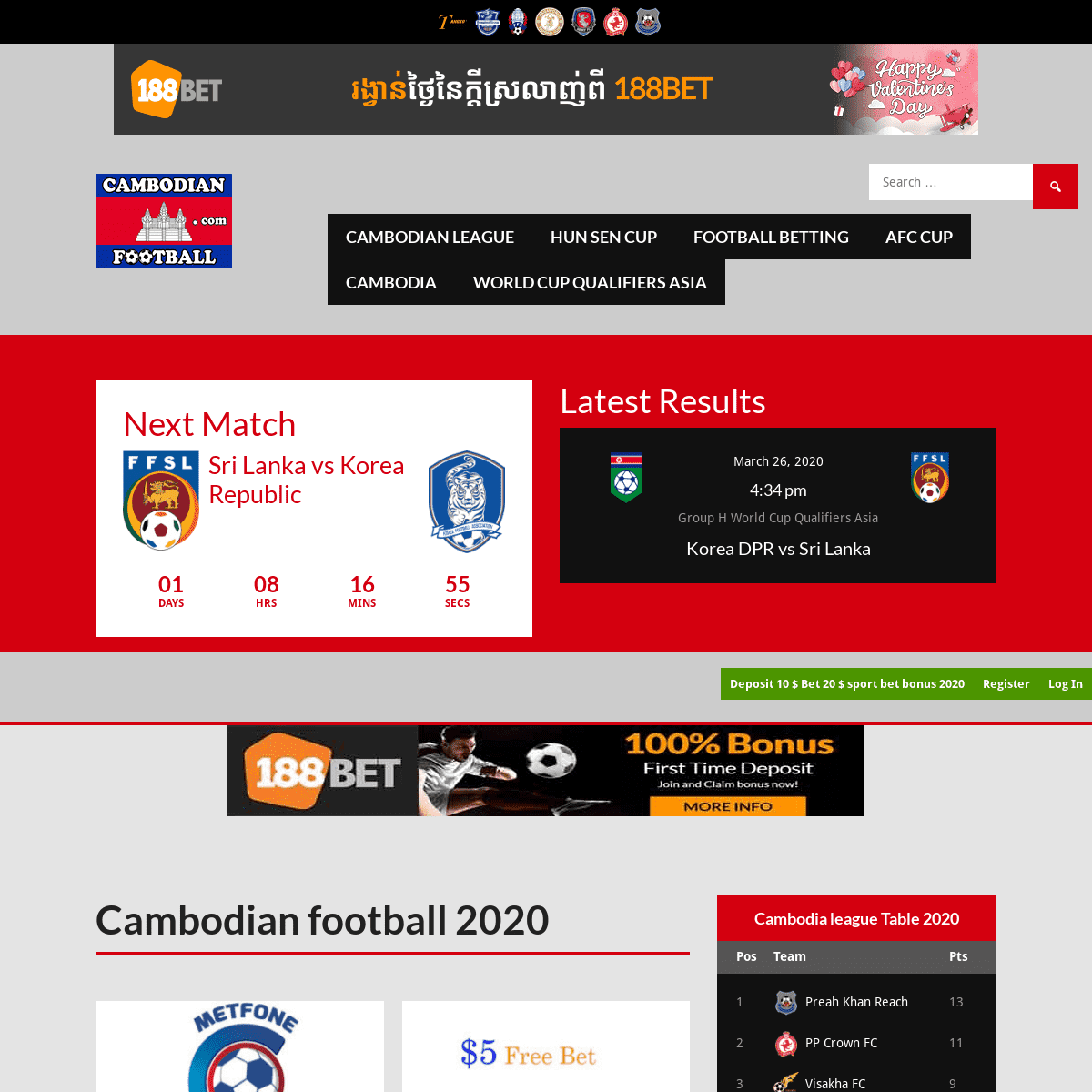 A complete backup of cambodianfootball.com