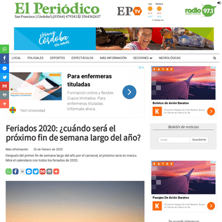 A complete backup of el-periodico.com.ar/contenido/95202/feriados-2020-cuando-sera-el-proximo-fin-de-semana-largo-del-ano