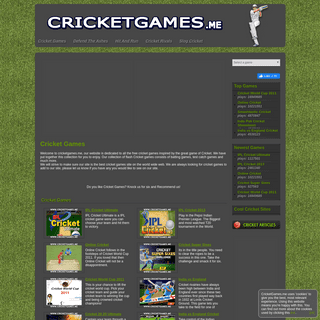 A complete backup of cricketgames.me