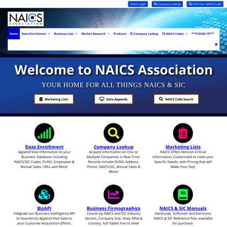 A complete backup of naics.com