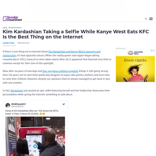 A complete backup of www.cheatsheet.com/entertainment/kim-kardashian-kanye-west-kfc-selfie.html/