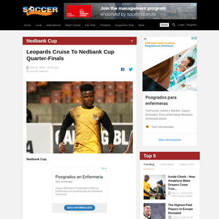 A complete backup of www.soccerladuma.co.za/news/articles/local/categories/nedbank-cup/nedbank-cup-last-16-report-black-leopards