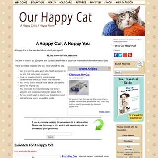 A complete backup of our-happy-cat.com