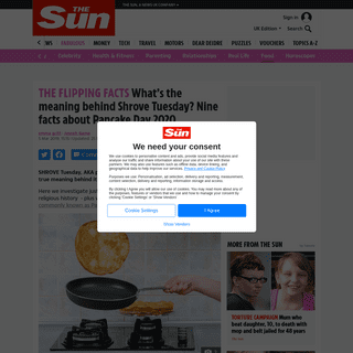 A complete backup of www.thesun.co.uk/fabulous/food/5310595/shrove-tuesday-meaning-pancake-day-facts/