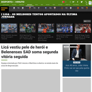 A complete backup of www.noticiasaominuto.com/desporto/1419513/lica-vestiu-pele-de-heroi-e-belenenses-sad-soma-segunda-vitoria-s