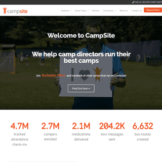 Camp Management Software - CampSite Software