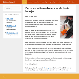 A complete backup of kattenplaza.nl