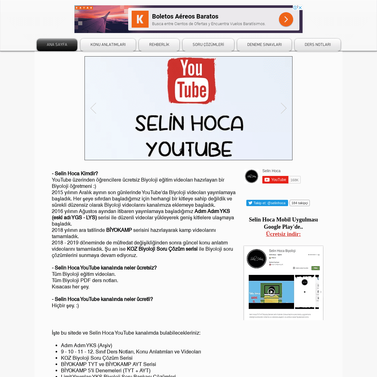 A complete backup of selinhoca.com