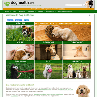 A complete backup of doghealth.com
