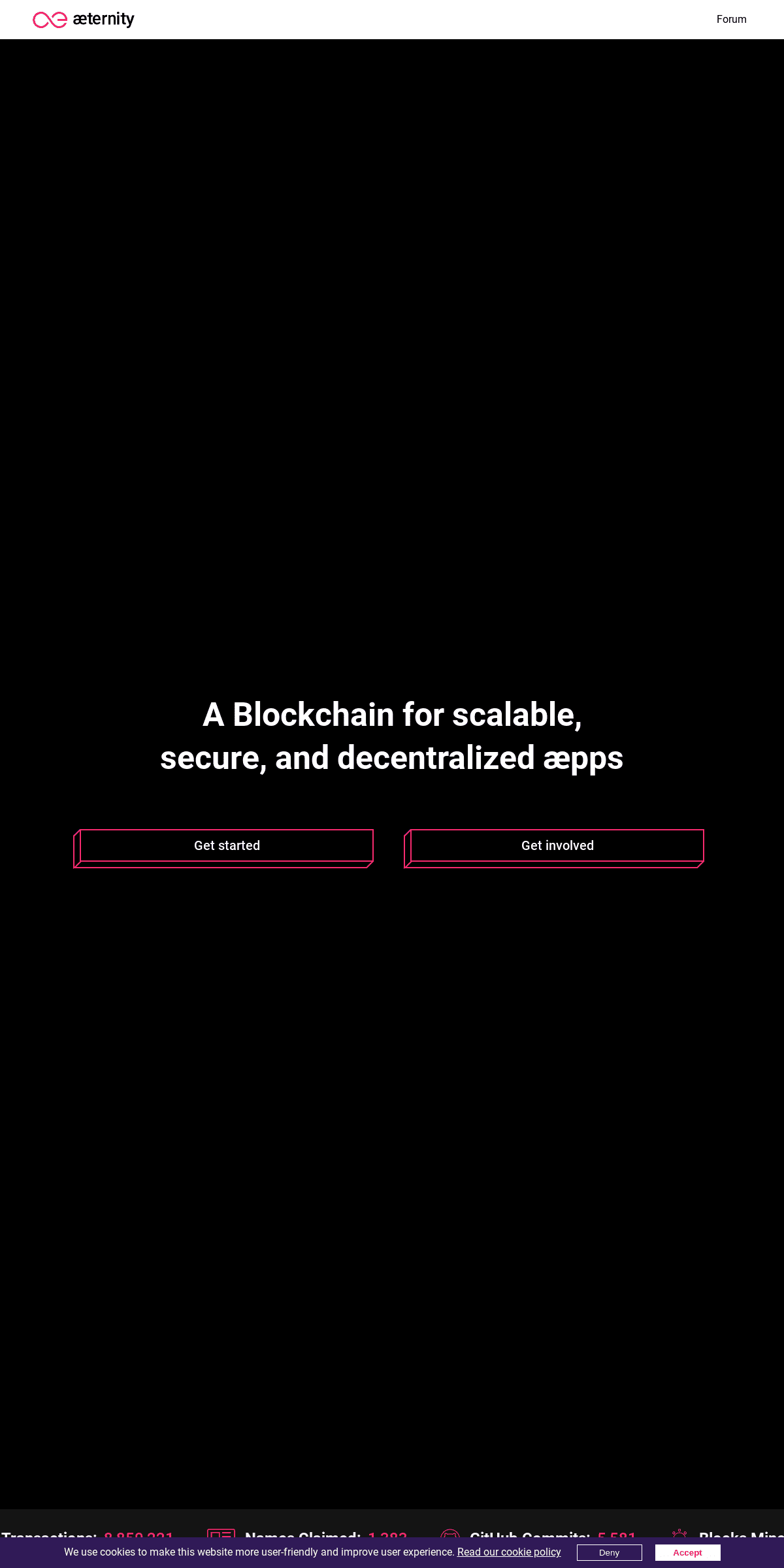 A complete backup of aeternity.com