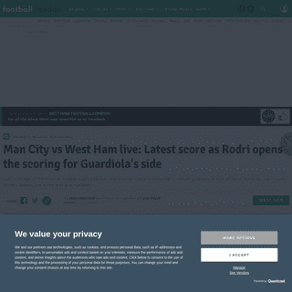 A complete backup of www.football.london/west-ham-united-fc/man-city-vs-west-ham-17775717