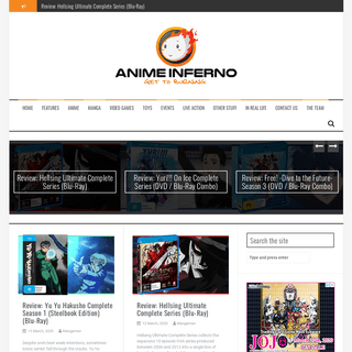Anime Inferno - Australia's fave anime, manga & gaming site!