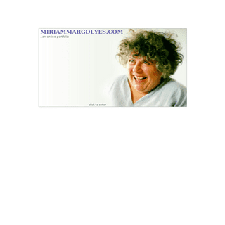 A complete backup of miriammargolyes.com
