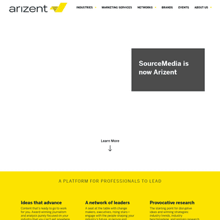 Arizent Homepage - Arizent