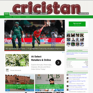 Pakistan Cricket Forum - Cricistan