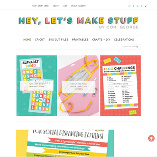 Hey, Let's Make Stuff - Digital Files + Simple Tutorials to Make Your Life More Fun!