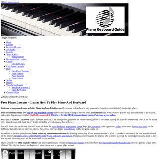 A complete backup of piano-keyboard-guide.com