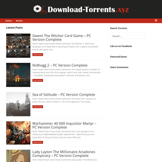 Download Torrents - Download Games and Movies Torrents for Free
