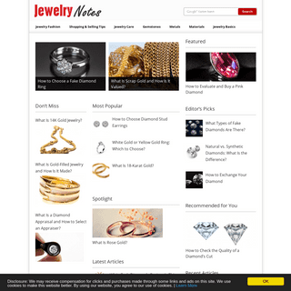 A complete backup of jewelrynotes.com