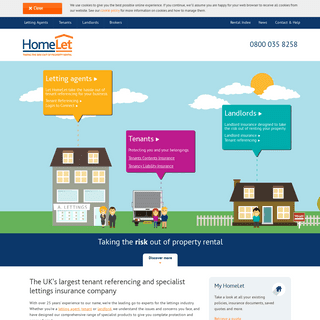 HomeLet - Tenants & Landlord Insurance - Letting Agents Services