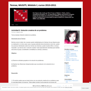 A complete backup of mugiti2011.wordpress.com