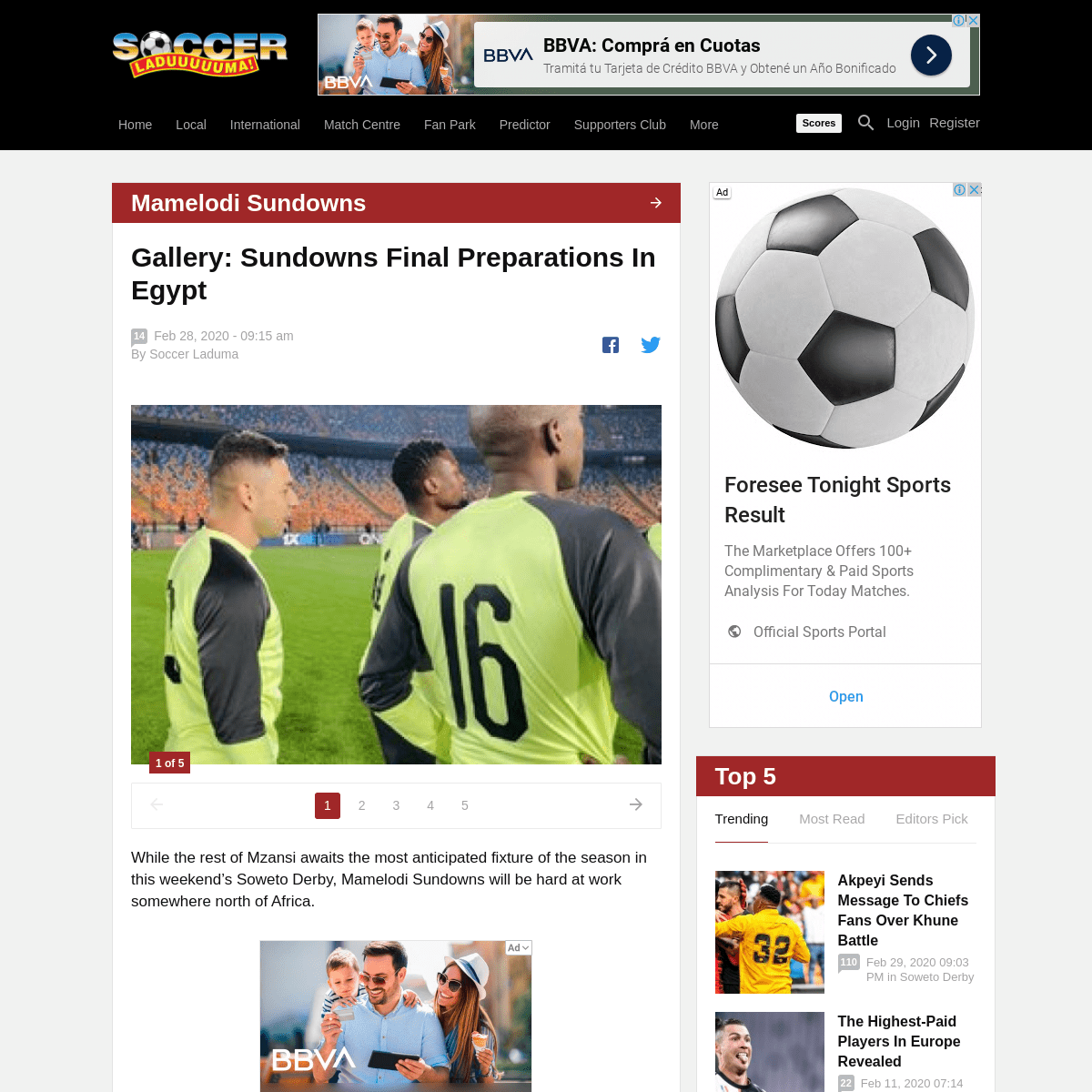 A complete backup of www.soccerladuma.co.za/news/articles/local/categories/mamelodi-sundowns/gallery-of-mamelodi-sundowns-prepar