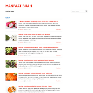 A complete backup of manfaat-buah.com