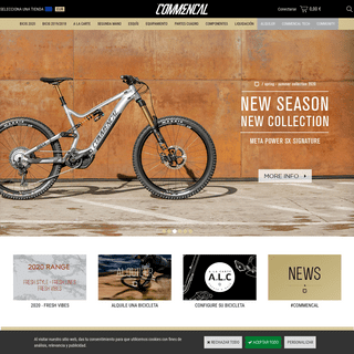 A complete backup of commencal-store.es
