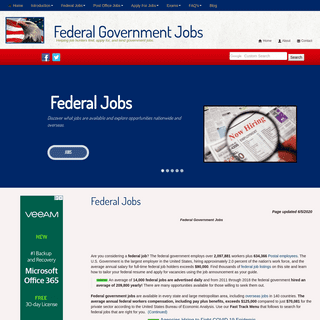 A complete backup of federaljobs.net
