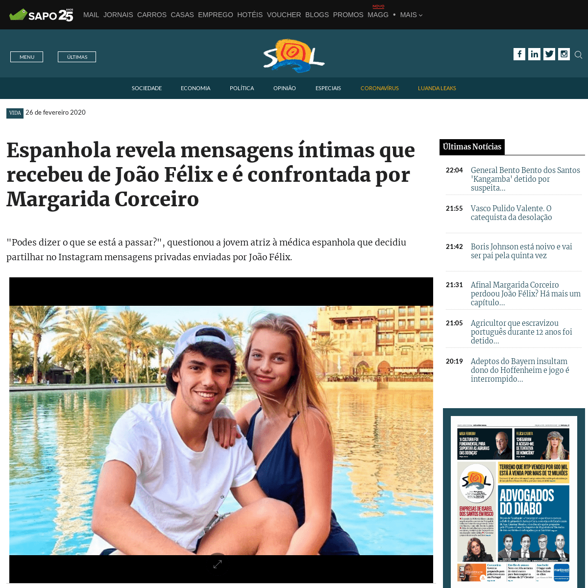 A complete backup of sol.sapo.pt/artigo/687335/espanhola-revela-mensagens-intimas-que-recebeu-de-joao-felix-e-e-confrontada-por-