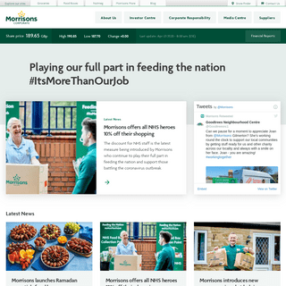 A complete backup of morrisons-corporate.com