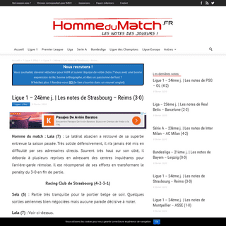 A complete backup of www.hommedumatch.fr/articles/france/ligue-1-24eme-j-les-notes-de-strasbourg-reims-3-0_2432773