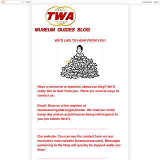 TWA Museum Guides