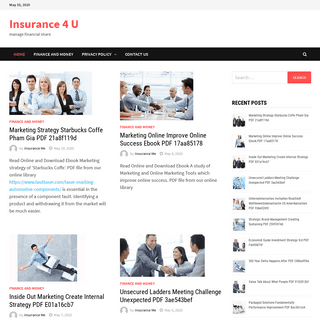 A complete backup of insurance4u.website