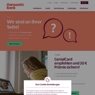 A complete backup of hanseaticbank.de