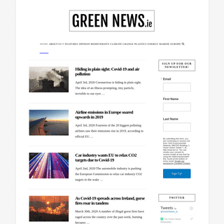 A complete backup of greennews.ie