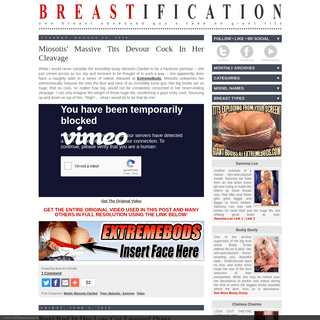 A complete backup of breastification.com
