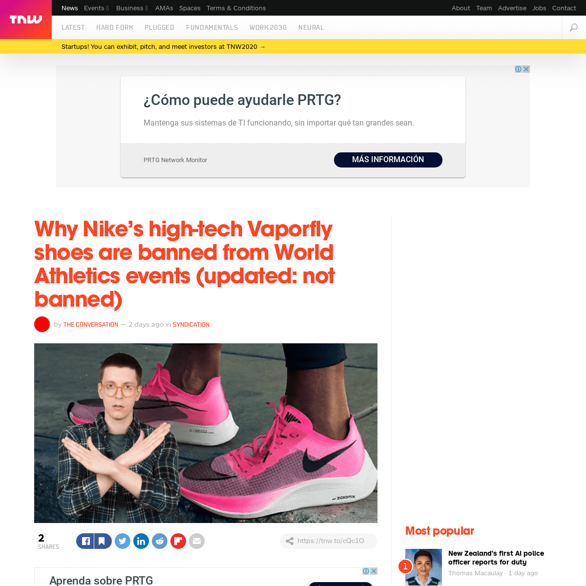 A complete backup of thenextweb.com/syndication/2020/02/11/why-nikes-high-tech-vaporfly-shoes-are-banned-from-world-athletics-ev