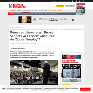 A complete backup of www.lejdd.fr/International/primaires-democrates-bernie-sanders-va-t-il-sortir-vainqueur-du-super-tuesday-39