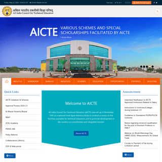 A complete backup of aicte-india.org